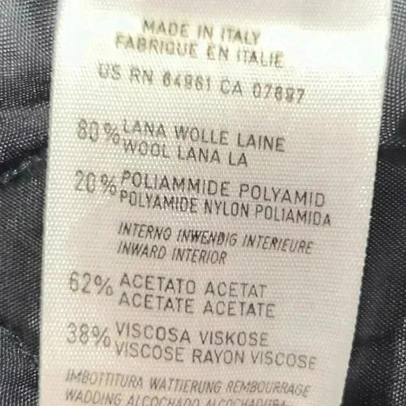 BENETTON BOYS Hooded Duffle Coat  It can be used by a boy or is UNISEX Sz S - Picture 10 of 14